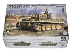TAKOM Tiger I 1/35 Mid-Production Zimmerit and Limited Otto Carius Figure NEW