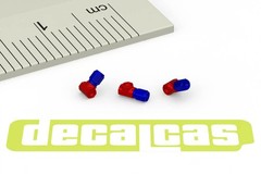 Decalcas 1:20 Scale Detail-Up 1.2mm Hose Joints resin parts Set 3 # DCL-PAR048