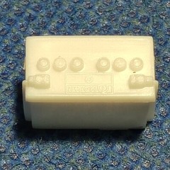 🌟 MOPAR Battery For 1970 Dodge Charger 1:25 Scale 1000s Model Car Parts 4 Sale