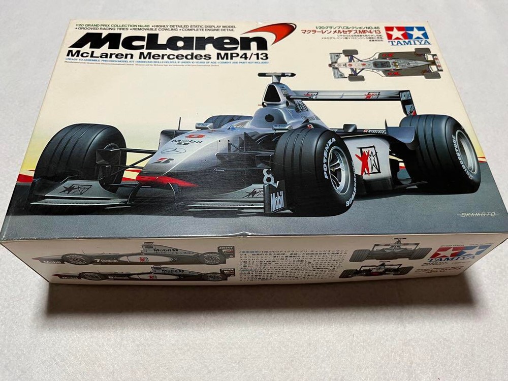 Tamiya – McLaren Mercedes MP4/13 – 1:20 Scale F1 Model Kit No. 20046 Formula One