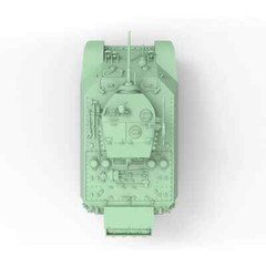 SSMODEL SS72506 1/72 25mm Military Model Kit US M3A3 Stuart Light Tank