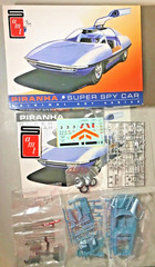 AMT ‘ORIGINAL ART’ PIRANHA SUPER SPY CAR MODEL AMT916/12 (2015)