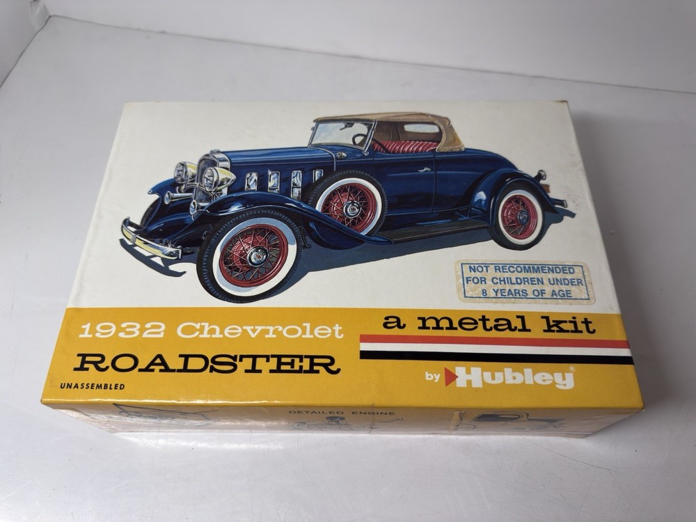 Vintage Gabriel/Hubley Industries 1932 Chevrolet Roadster Metal Kit #4862
