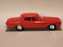 Vintage Jo-Han 1962 Plymouth Fury HT 1/25 Scale Built Kit – Nice, Unpainted Red