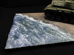 1/35 Scale Military Diorama Base Terrain Display Model Soldiers Figures Diecast