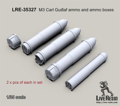 Live Resin 1/35 LRE-35327 Carl Gustaf Ammo and Ammo Boxes