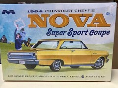 Moebius 2320 1964 Chevrolet Chevy II Nova Super Sport Coupemodel kit