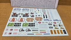 1960 Chevy Fleetside DECALS & INSTRUCTIONS 1/25 Scale AMT New Model Kit Parts