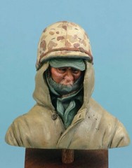 Model Cellar 200mm (1/9) “The Chosin Few” USMC Soldier Bust Korea 1950 MC20004