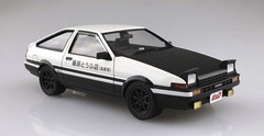 Initial D Takumi Fujiwara AE86 Trueno Project D 1/24 Model Kit Aoshima Japan