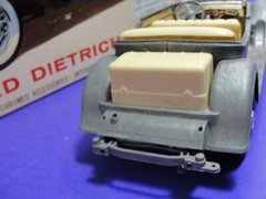 Vintage Hubley Packard Dietrich Conv. Victoria 1/22 Metal Model Kit No. 4863