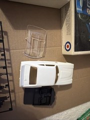 Lincoln-Mercury Capri “1/25 Scale” Entex Model Parts Only Decals Too
