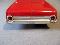 1962 FORD GALAXIE SUNLINER CONVERTIBLE DEALER FACTORY PROMO MODEL CAR-ORG BOX 8″