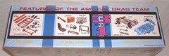 Cal Drag Combo 3 in 1 model kit Ford Galaxie Falcon Funny Car trailer AMT retro