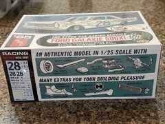 AMT 1965 FORD GALAXIE 500XL STOCK CAR FACTORY SEALED KIT! CIRCA 2014! VMCP!