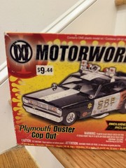 Motorworks By Revell 1:24 Plymouth Duster Cop Out Funny Car Dragster Model Kit