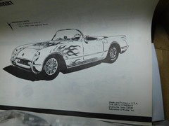 1953 Corvette 1/25 scale AMT / Ertl kit # 6519