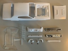 Revell 1/24 Dom’s ’71 plymouth GTX Body And Parts/Junkyard/Diorama