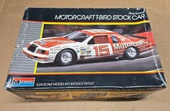 Monogram Ricky Rudd’s Thunderbird Model Kit 1/24 Open Box 1986 READ DESCRIPTION