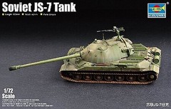 Trumpeter Soviet JS-7 (IS-7) Tank – Plastic Model Military Vehicle Kit – 1/72