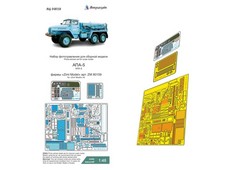 1:48 PE Detail Set for Ural 4320 APA 5D scale model