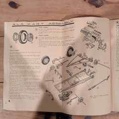 Vintage AMT 1929 Ford Model A Mod Rod Model Kit Instructions Only