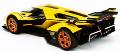 Lamborghini Race Car24Le Man Custom Built HyperCar12Carousel YELO1 18METAL Model