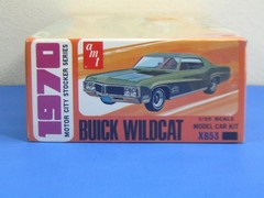 AMT RARE MOTOR CITY STOCKER SERIES 70 BUICK WILDCAT ANNUAL KIT X853 SEALED 1970