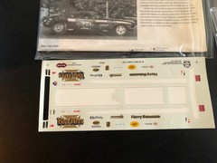 Polar Lights Blue Max 1969 Ford Mustang Funny Car 1/25, Sealed Parts Inside