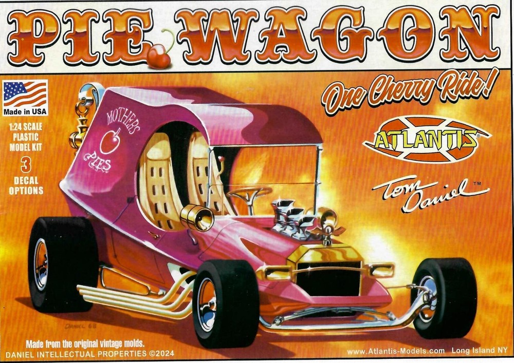 Atlantis M6738 Pie Wagon model kit