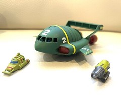 Thunderbirds Imai MINI model Kits No 1, 2, 3, 4, 5 + Penelope’s FAB1 Car Painted