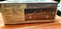 NEW & SEALED! Vintage AMT Chevrolet C1500 454SS 1:25 Kit #6032 Ships FREE!