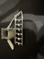 Revell 7383 57 Chevy Parts Kit Bash Chrome Carburetors #111