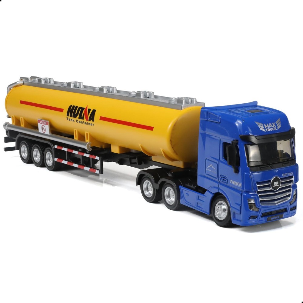 Tanker Semi Truck Toy, Large 1/50 for MAX Diecast Model Oil Tank Metal