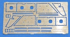 ACE Model 1/72 BTR-70 Additional Armor Brass Photoetch Detail for 72164 & 72166