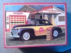 1/25 Scale 1941 Plymouth Kit. No Coke Crates.