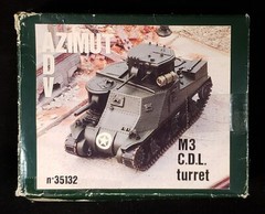 ADV Azimut – M3 C.D.L. Turret (35132) 1/35 WW II Resin Detail Miniatures