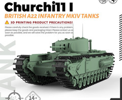 SSMODEL 35564 1/35 Model Kit British A22 Infantry MKIV Churchill I Tanks