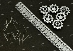 1/35 US M113 ACAV Tank Metal Tracks w/Drive Sprockets Set Fits AFV Club/Tamiya