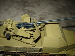 Armoured Vehicle w/Gun Well Built & Painted Excellent Condition 1/35 Built
