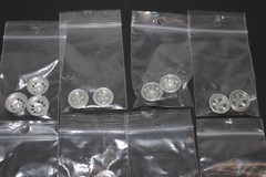 WHEELS 1/24 & 1/25 scale model PARTS LOT 60s 70s 80s assorted style vintage #7
