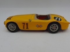 Vintage Model Car Wood 5 ” Long Built 1960’s Road Racer Roadster For Parts