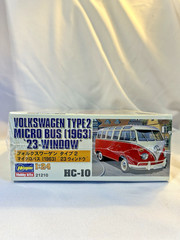 HASEGAWA Volkswagen 1963 Type Micro Bus model kit NEW in FACTORY SEALED BOX