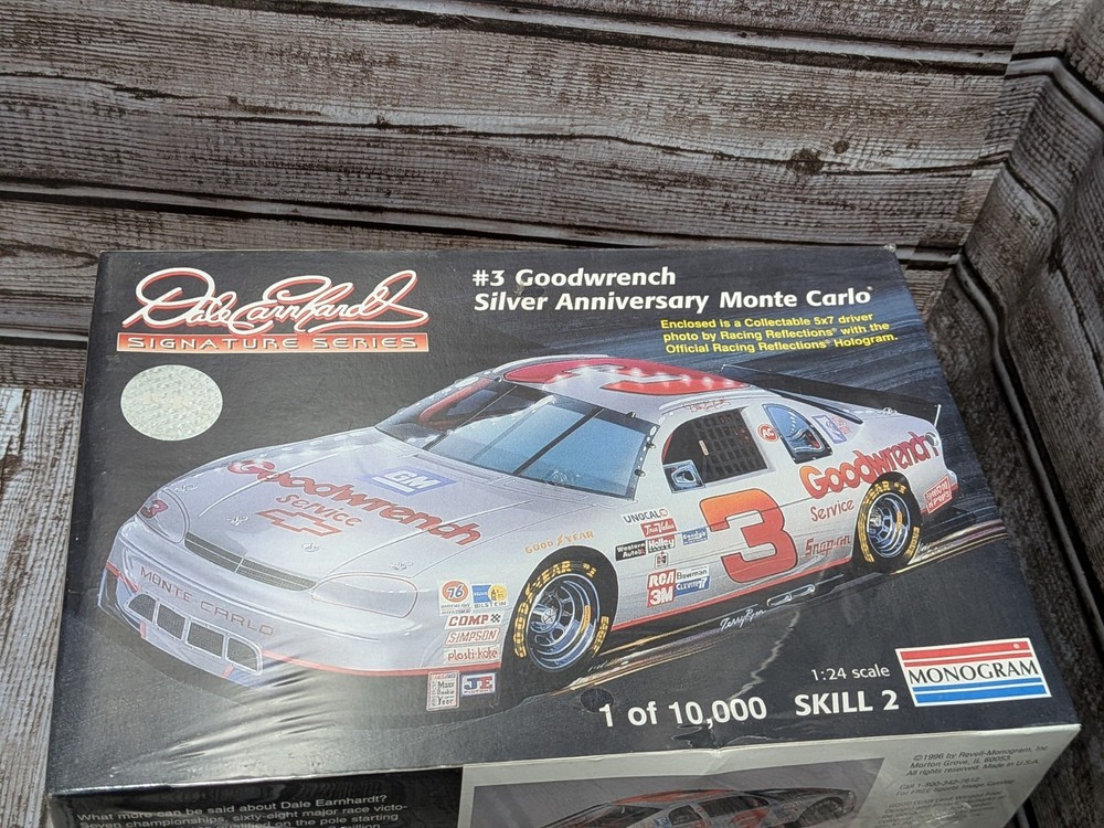 Monogram Dale Earnhardt #3 Signature Series Anniversary Monte Carlo Model kit