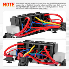 674-00923 Dual Speed Electric Fan Control Wiring Harness Kit with Relay Compatib