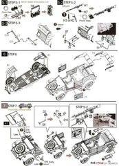 Hero Hobby F35005 1/35 Kubelwagen Type 82 2 in 1 +MG34 Plastic Model Kit