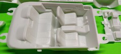 1964 Ford Galaxie 500 AMT 1/25 Promo Style Model Car Frame Chassis Interior Tub