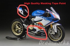 Award Winner Built Tamiya 1/12 Ducati 1199 Panigale S Tricolor +Martini Masking