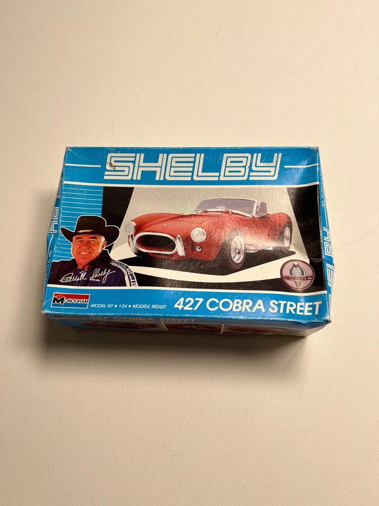 Monogram Shelby 427 Cobra Street 1:24 Scale Kit #2798 As Is