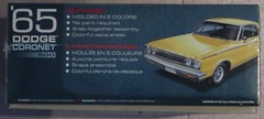 1965 ’65 Dodge Coronet 500 AMT model kit 1:25 scale NEW SEALED Perfect!
